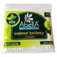 Abella Premium vatové tyčinky sáček 100 kusů ECO
