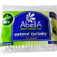 Abella Premium vatové tyčinky sáček 200 ks ECO