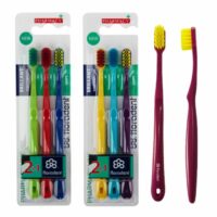 Zubní kartáček BRILLANT 2+1ks měkký