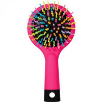 Dětský kartáč na vlasy s barevnými štětinami